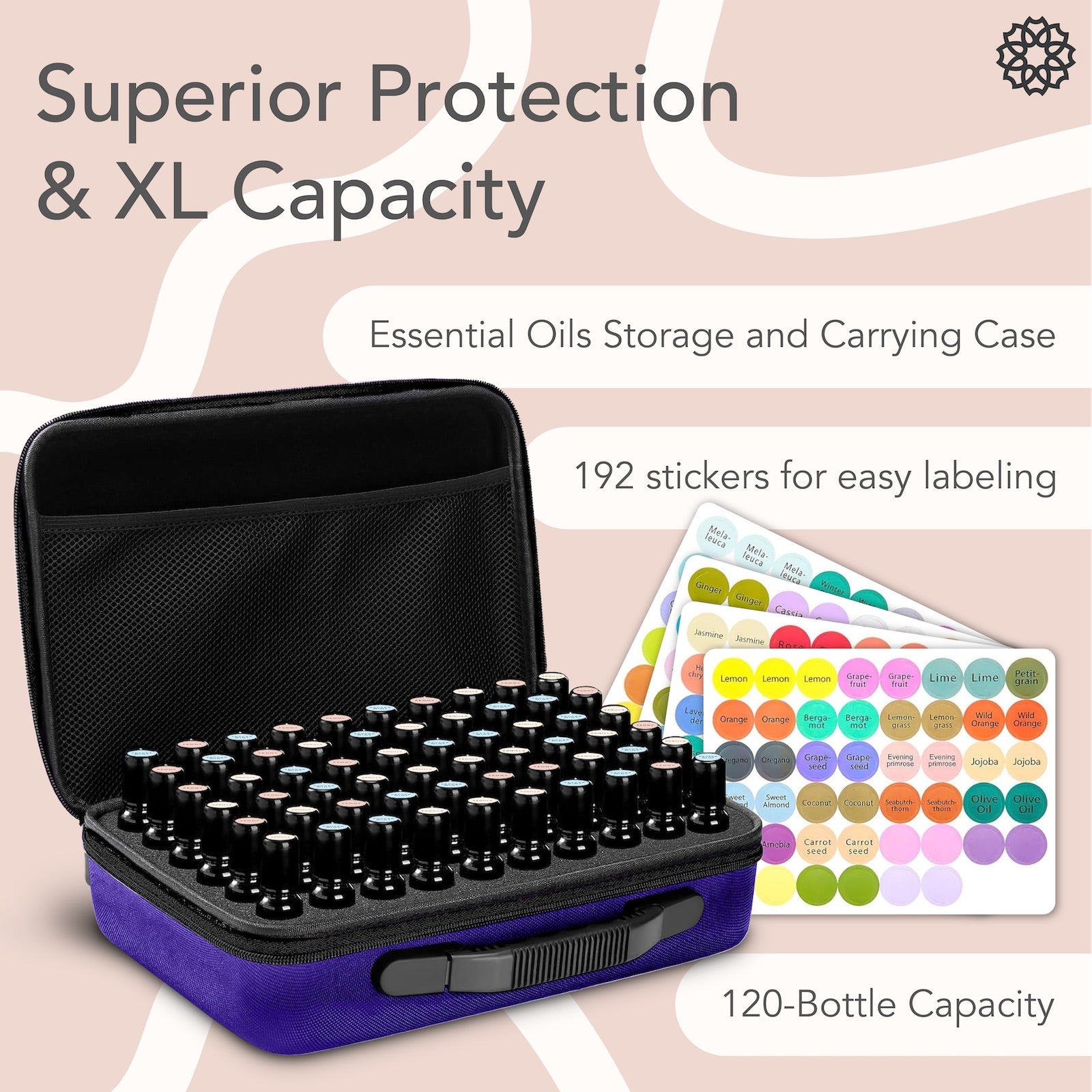 HanaEmi Essential Oil Storage Case