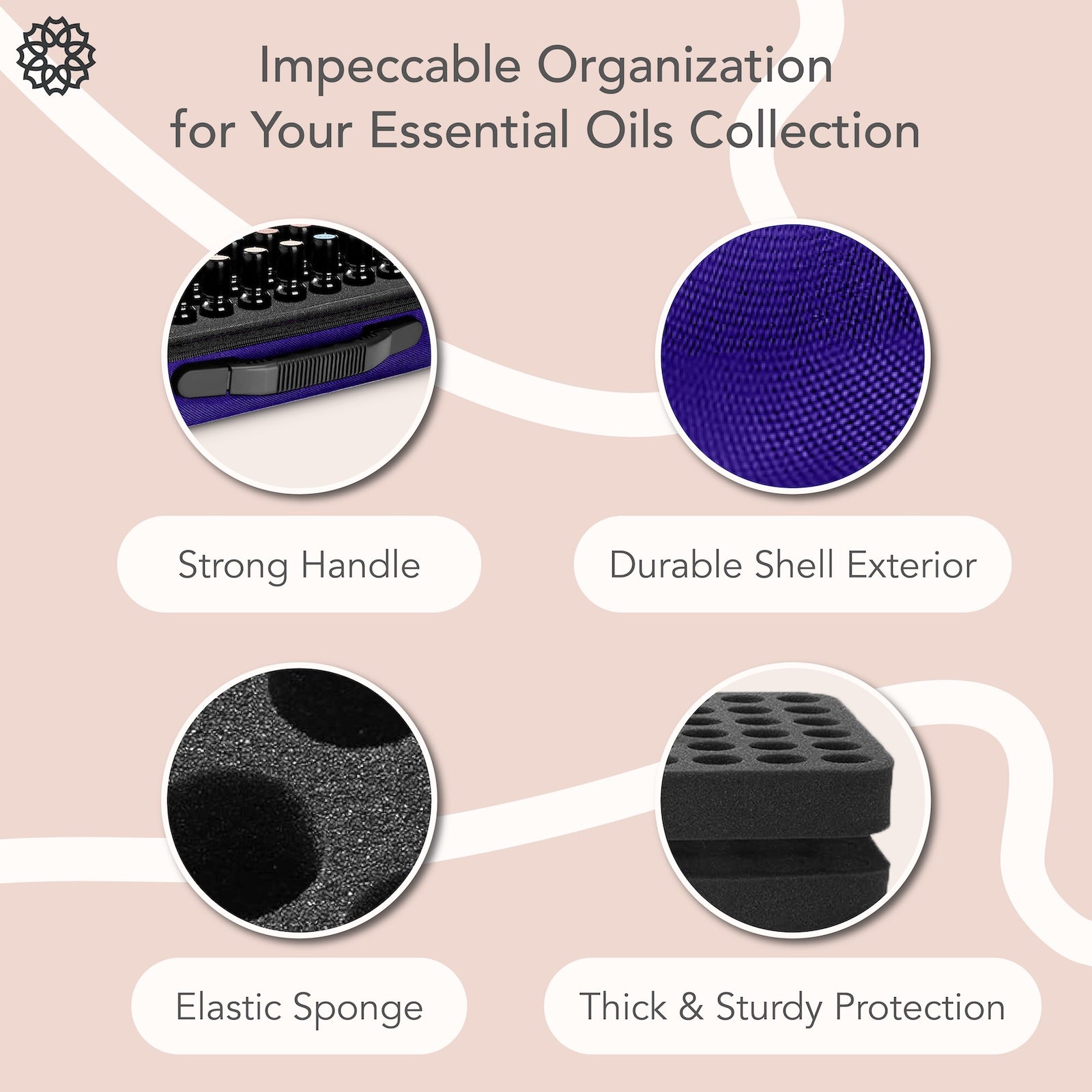 HanaEmi Essential Oil Storage Case