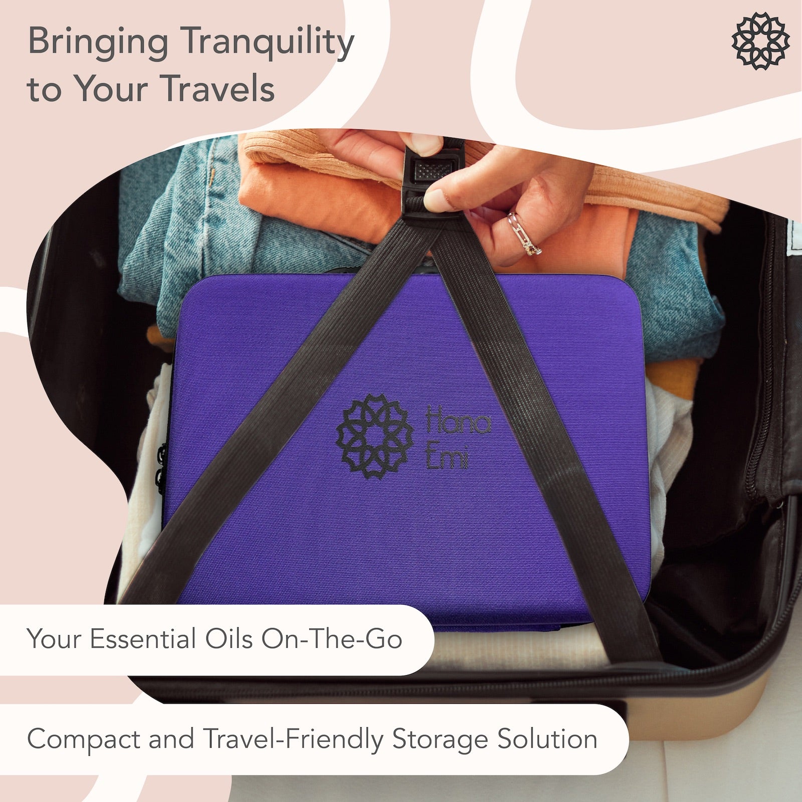 HanaEmi Essential Oil Storage Case