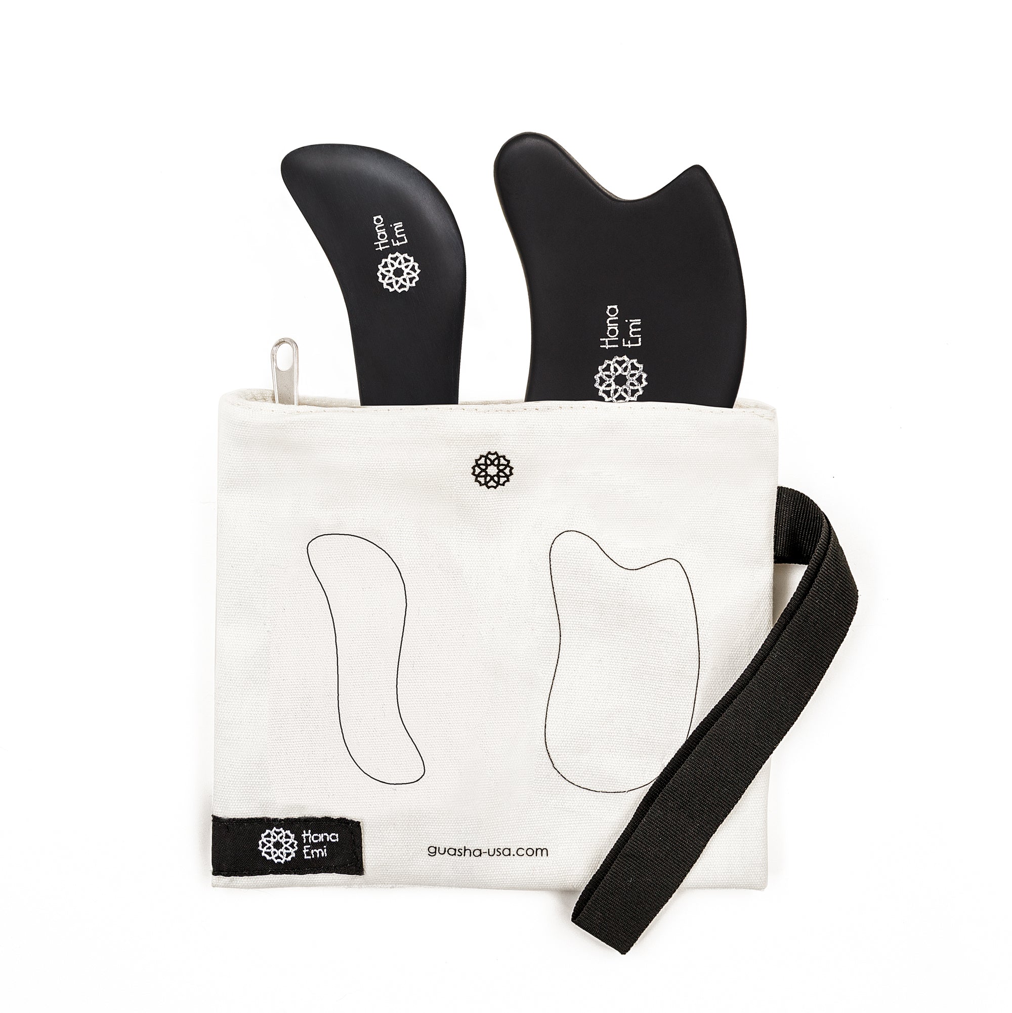 gua sha stone Heart & Wave